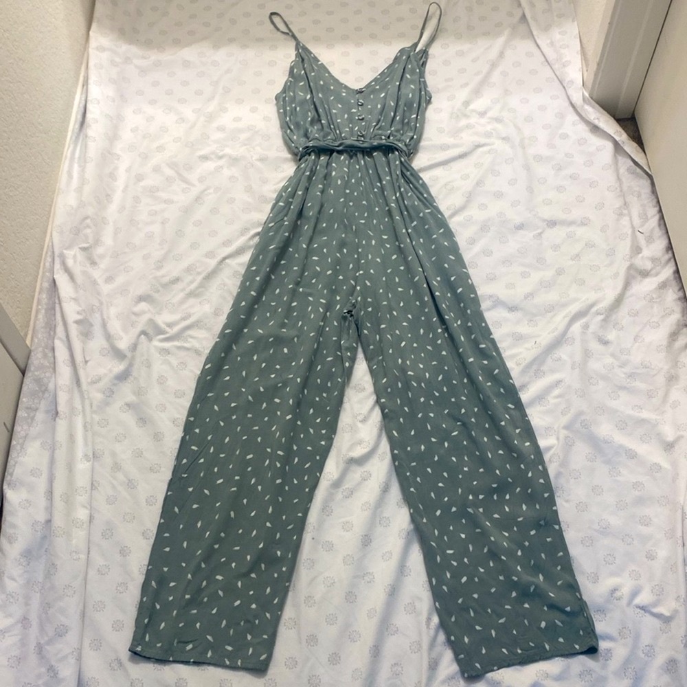 Nwot Reversible Print Summer lightweight Rokoko Jumpsuit